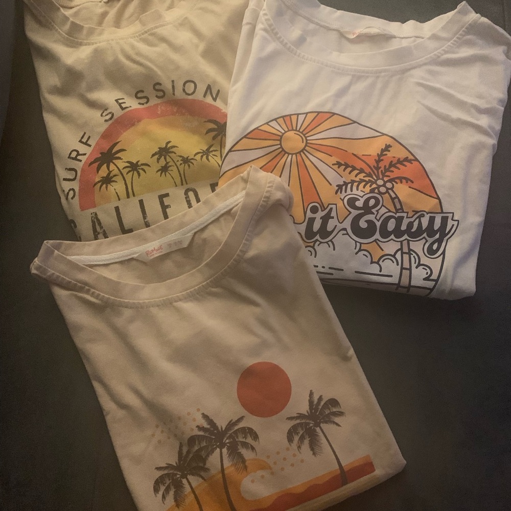 Cali tshirt lot